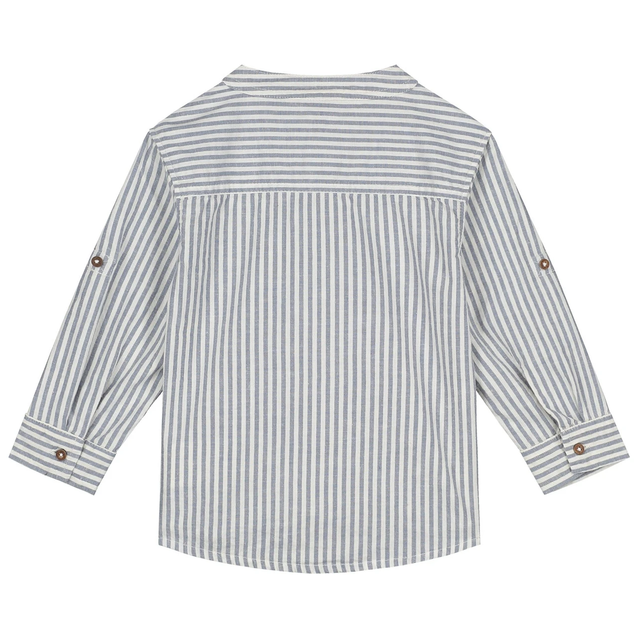 Prénatal Baby Blouse Lange Mouwen Strepen Blauw 2 Prénatal Baby Blouse Lange Mouwen Strepen Blauw - Afbeelding 2