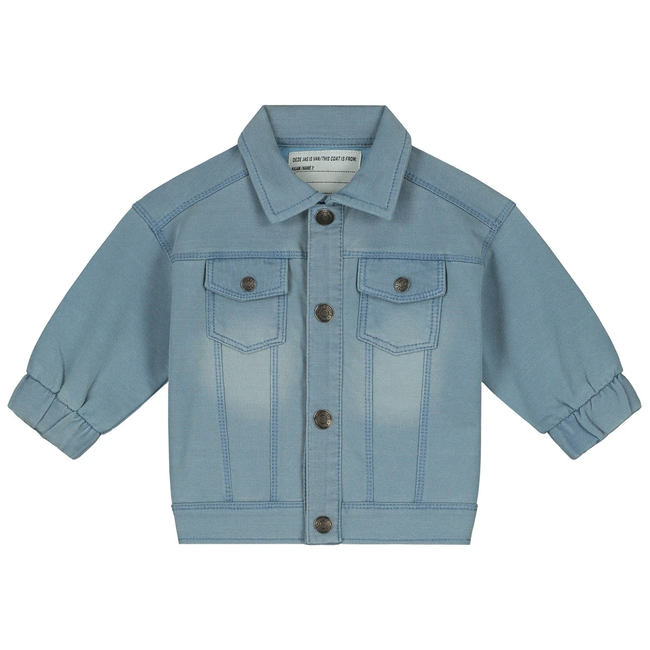 Prénatal Zomerjas Lange Mouwen Effen Blauw 1 Prénatal Zomerjas Lange Mouwen Effen Blauw