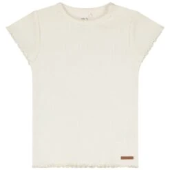 Prénatal Peuter T-shirt Korte Mouwen Effen Wit