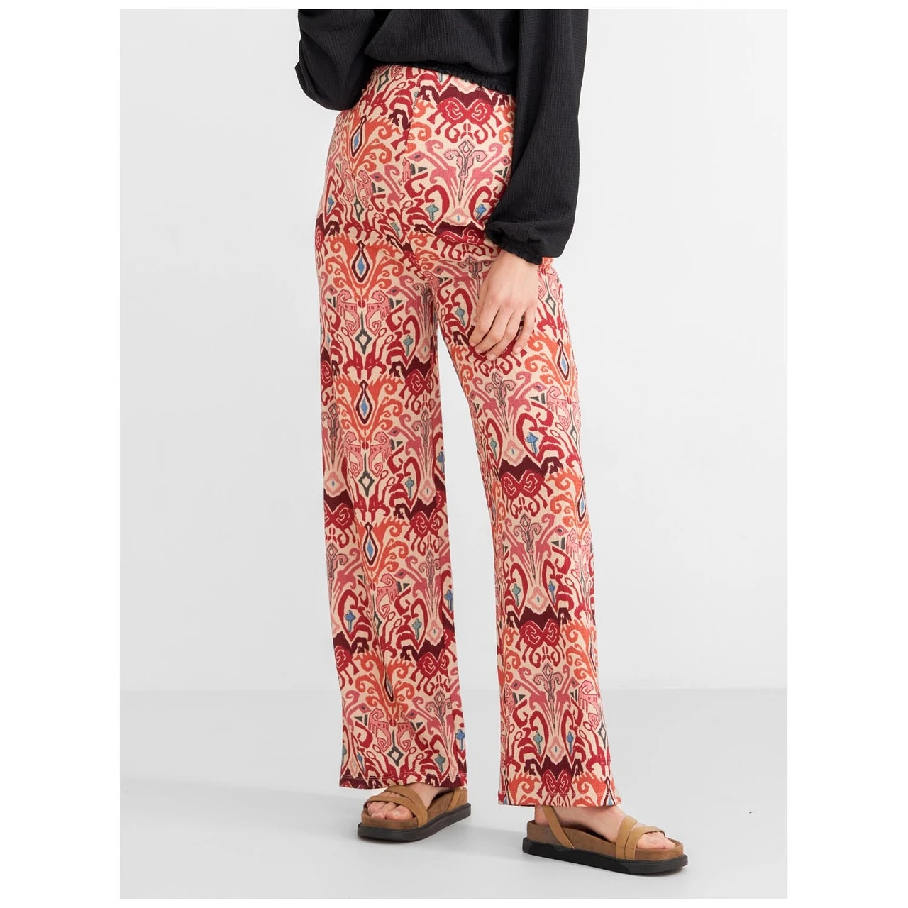 Prénatal Zwangerschapsbroek Lang All Over Print Rood 1 Prénatal Zwangerschapsbroek Lang All Over Print Rood