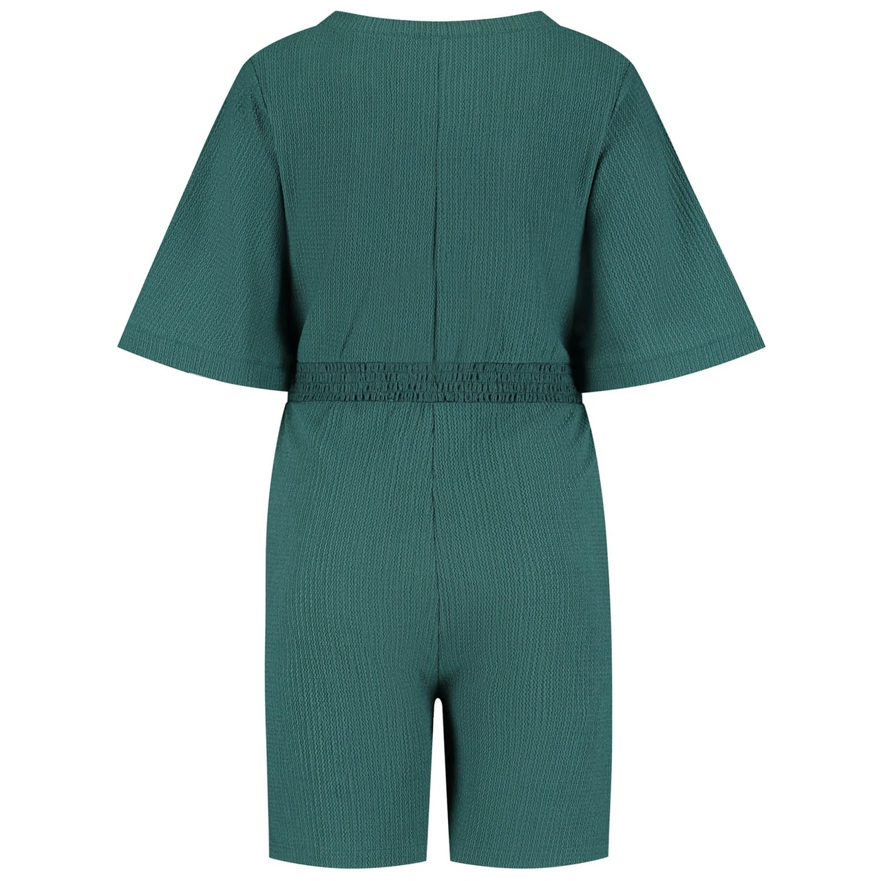 Prénatal Zwangerschapsjumpsuit Korte Mouwen Effen Groen 5 Prénatal Zwangerschapsjumpsuit Korte Mouwen Effen Groen - Afbeelding 5