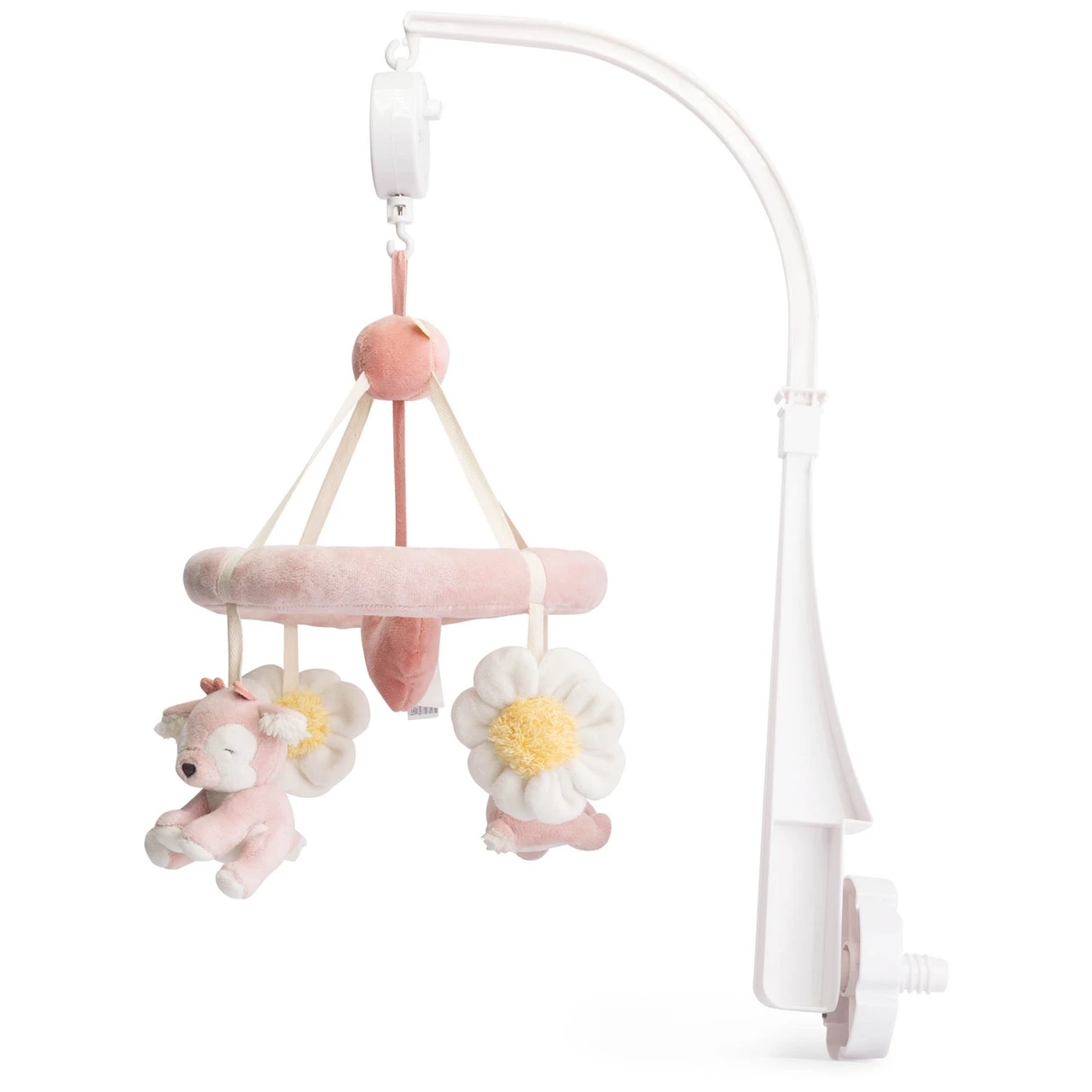 Prénatal Muziekmobiel Hert Powder Pink 1 Prénatal Muziekmobiel Hert Powder Pink