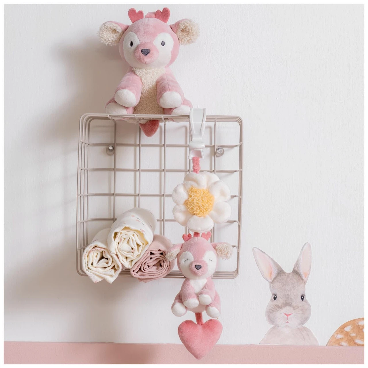 Prénatal Muziekdoosje Hert Powder Pink 4 Prénatal Muziekdoosje Hert Powder Pink - Afbeelding 4