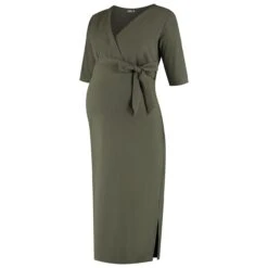 Prénatal Zwangerschapsjurk Korte Mouwen Effen Groen 9 Prénatal Zwangerschapsjurk Korte Mouwen Effen Groen -Prenatal 1526250041 4 FA28A55470B8E02289CDA7DB9558E30B