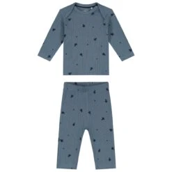 Prénatal Baby Pyjama Ruimte Rib Blauw