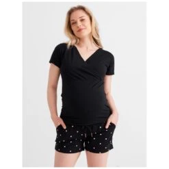 Prénatal Zwangerschapspyjama T-shirt Korte Mouwen Effen Zwart 9 Prénatal Zwangerschapspyjama T-shirt Korte Mouwen Effen Zwart -Prenatal 1527870010 4 127DEE5405873A49B02740C69B32003B