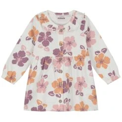 Prénatal Newborn Jurk Lange Mouwen Bloemen Multi