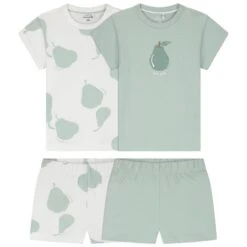 Prénatal Peuter Shortama 2 Stuks Mint