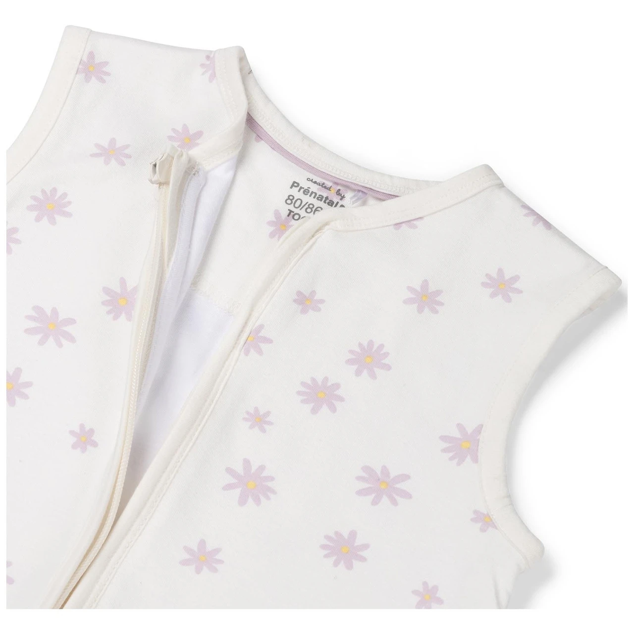 Prénatal Slaapzak Bloem Wit 3 Prénatal Slaapzak Bloem Wit - Afbeelding 3