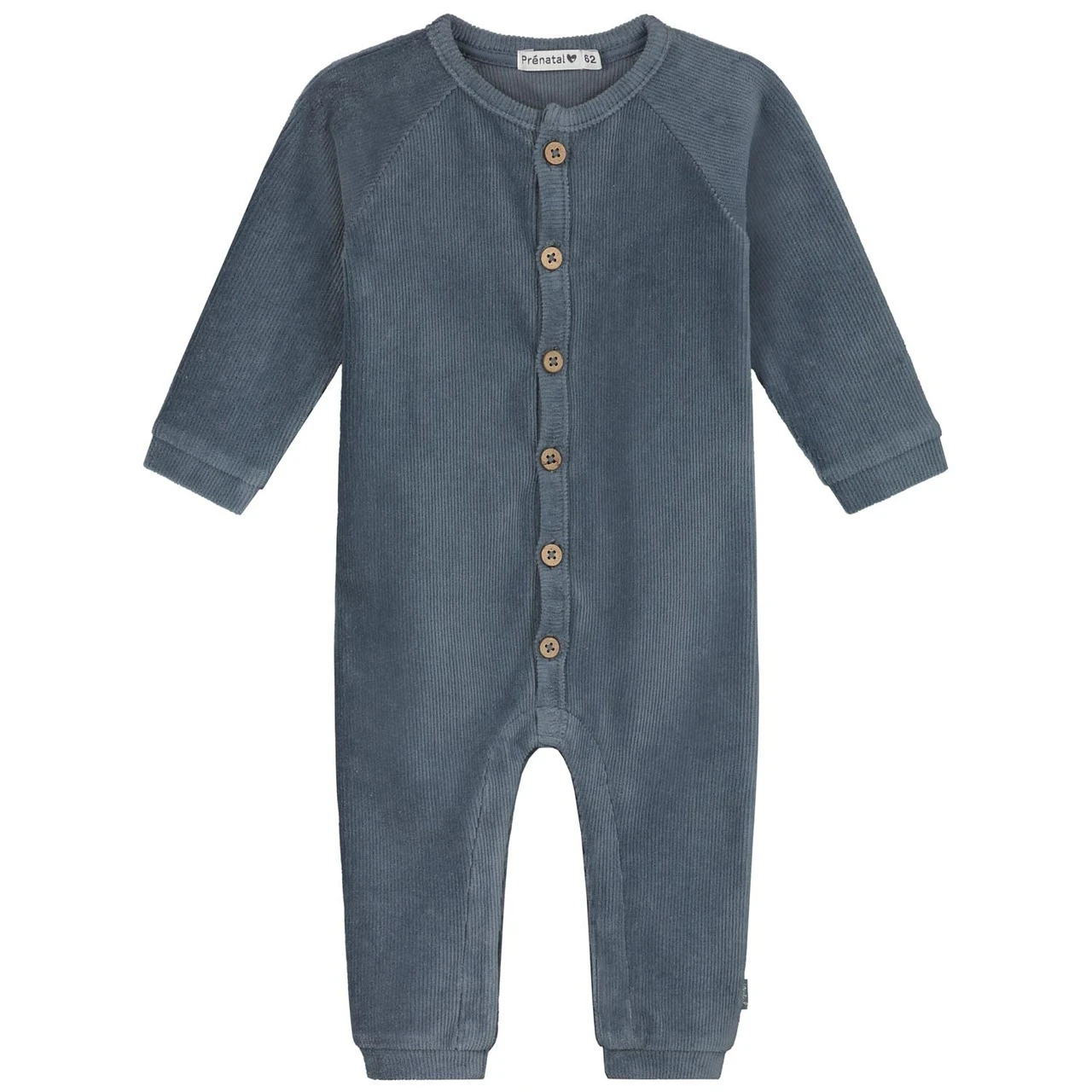 Prénatal Newborn Boxpakje Velours Lange Mouwen Effen Blauw 1 Prénatal Newborn Boxpakje Velours Lange Mouwen Effen Blauw