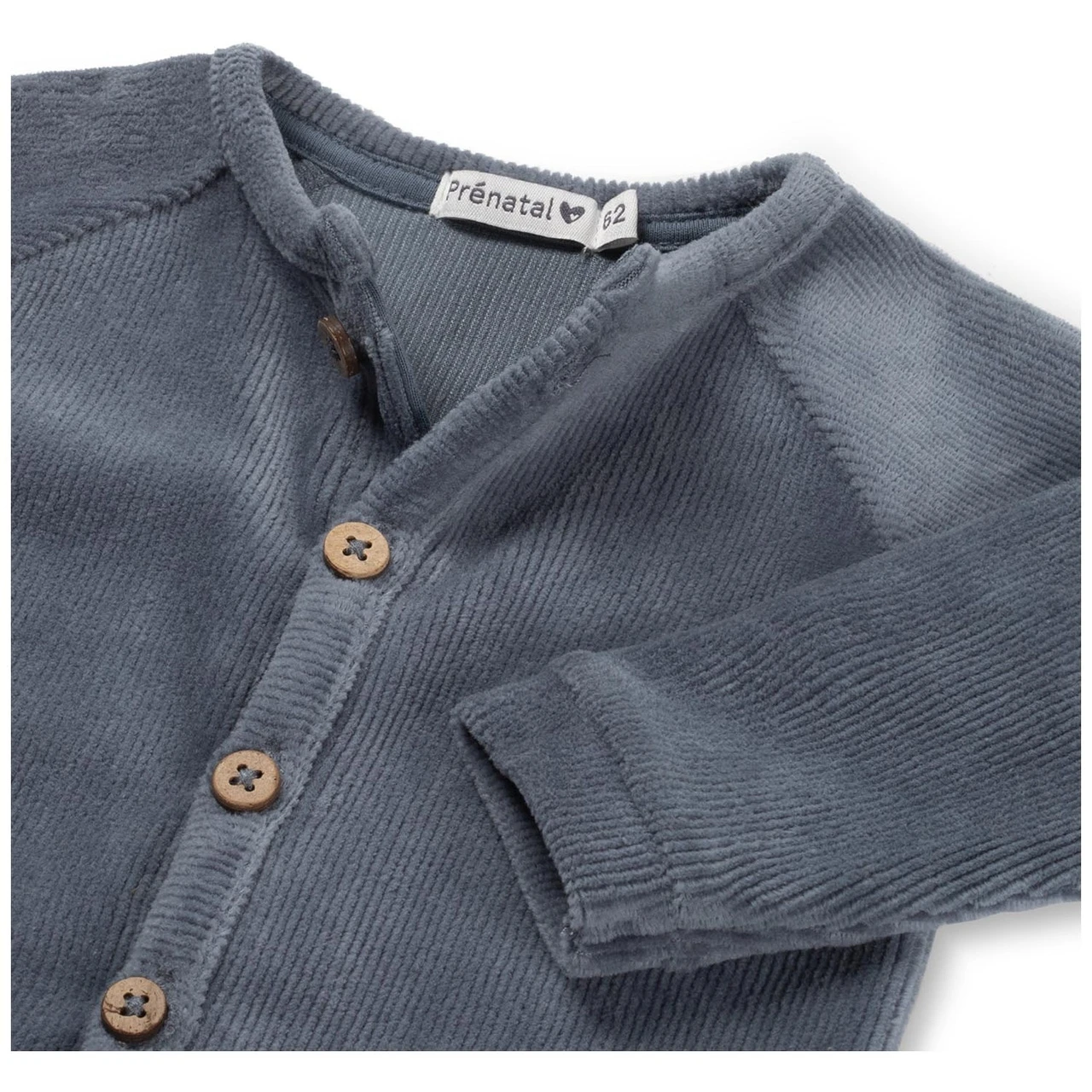 Prénatal Newborn Boxpakje Velours Lange Mouwen Effen Blauw 3 Prénatal Newborn Boxpakje Velours Lange Mouwen Effen Blauw - Afbeelding 3