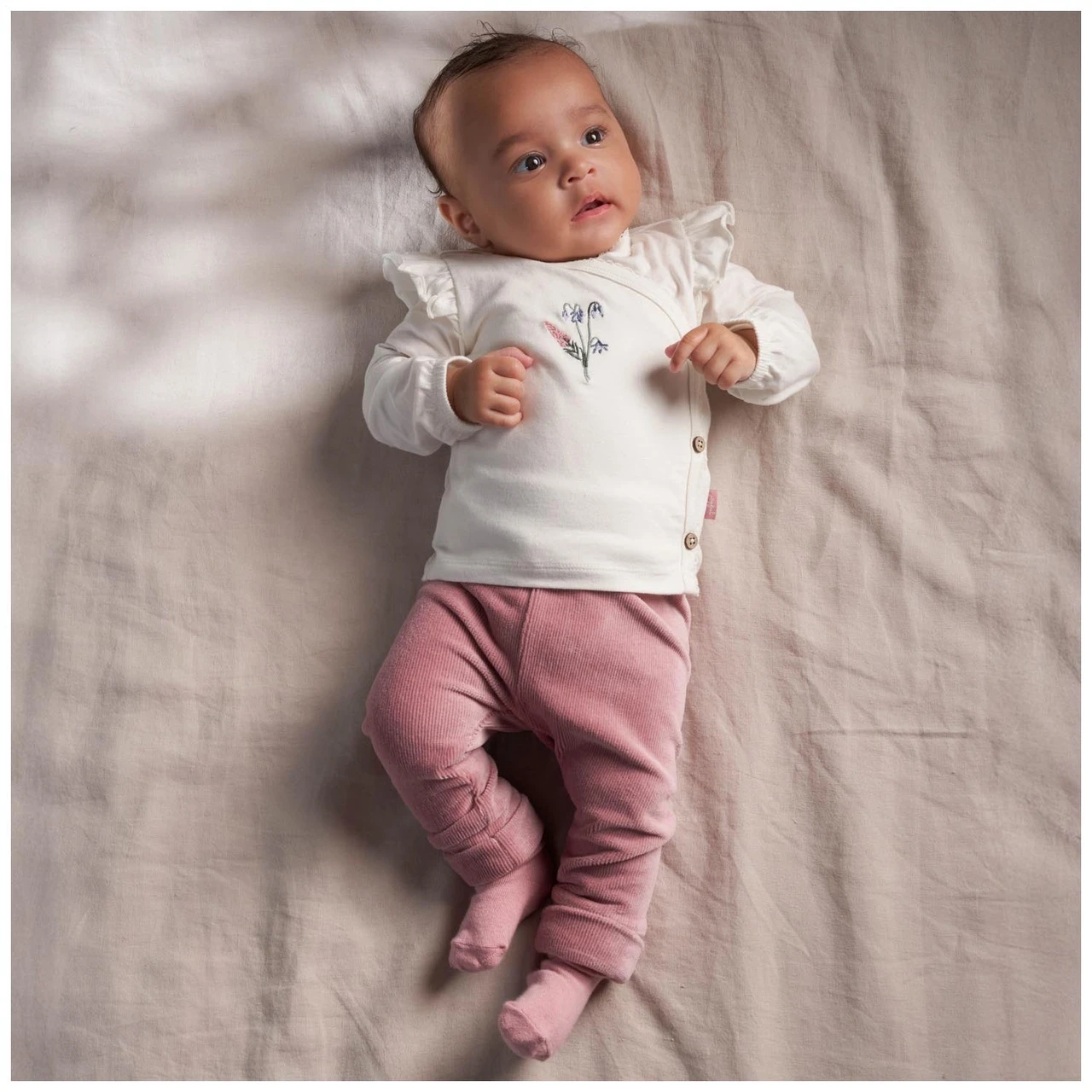 Prénatal Newborn Broek Velourseffen Roze 4 Prénatal Newborn Broek Velourseffen Roze - Afbeelding 4