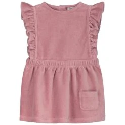 Prénatal Newborn Jurk Mouwloos Effen Roze