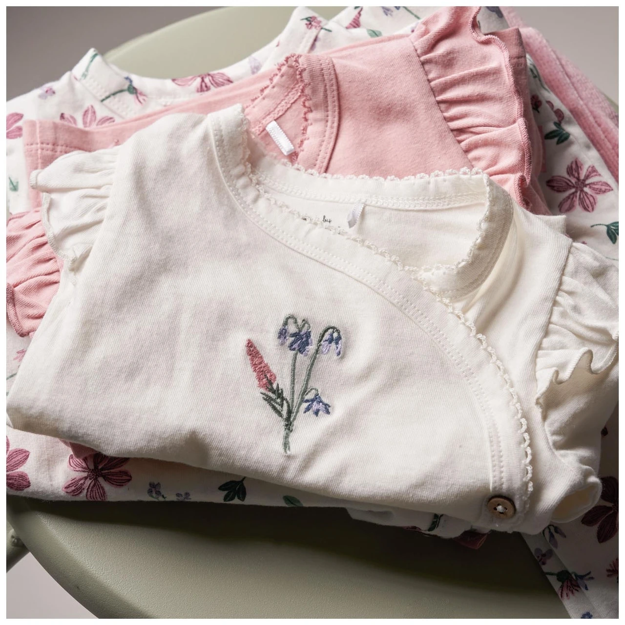 Prénatal Newborn Overslagshirt Lange Mouwen Printopdruk Wit 5 Prénatal Newborn Overslagshirt Lange Mouwen Printopdruk Wit - Afbeelding 5