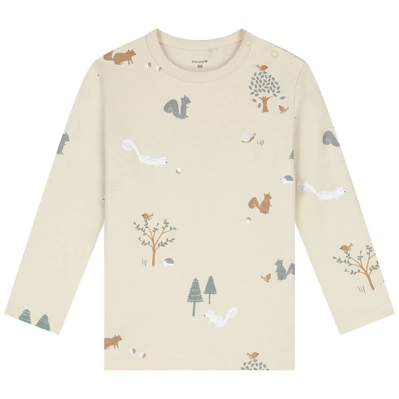Prénatal Peuter Pyjama Eekhoorn Beige 2 Prénatal Peuter Pyjama Eekhoorn Beige - Afbeelding 2