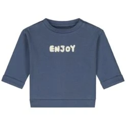 Prénatal Newborn Sweater Lange Mouwen Printopdruk Blauw