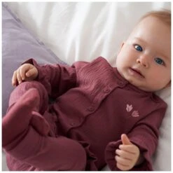 Prénatal Newborn Shirt Lange Mouwen Effen Paars -Prenatal 1534520372 4 E13B370A1BFACFE89D6C781E03A7BA35