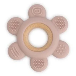 Prénatal Siliconen Bijtring Patroon Roze