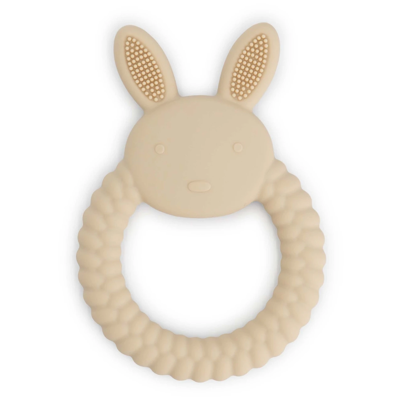 Prénatal Siliconen Bijtring Konijn Beige 1 Prénatal Siliconen Bijtring Konijn Beige