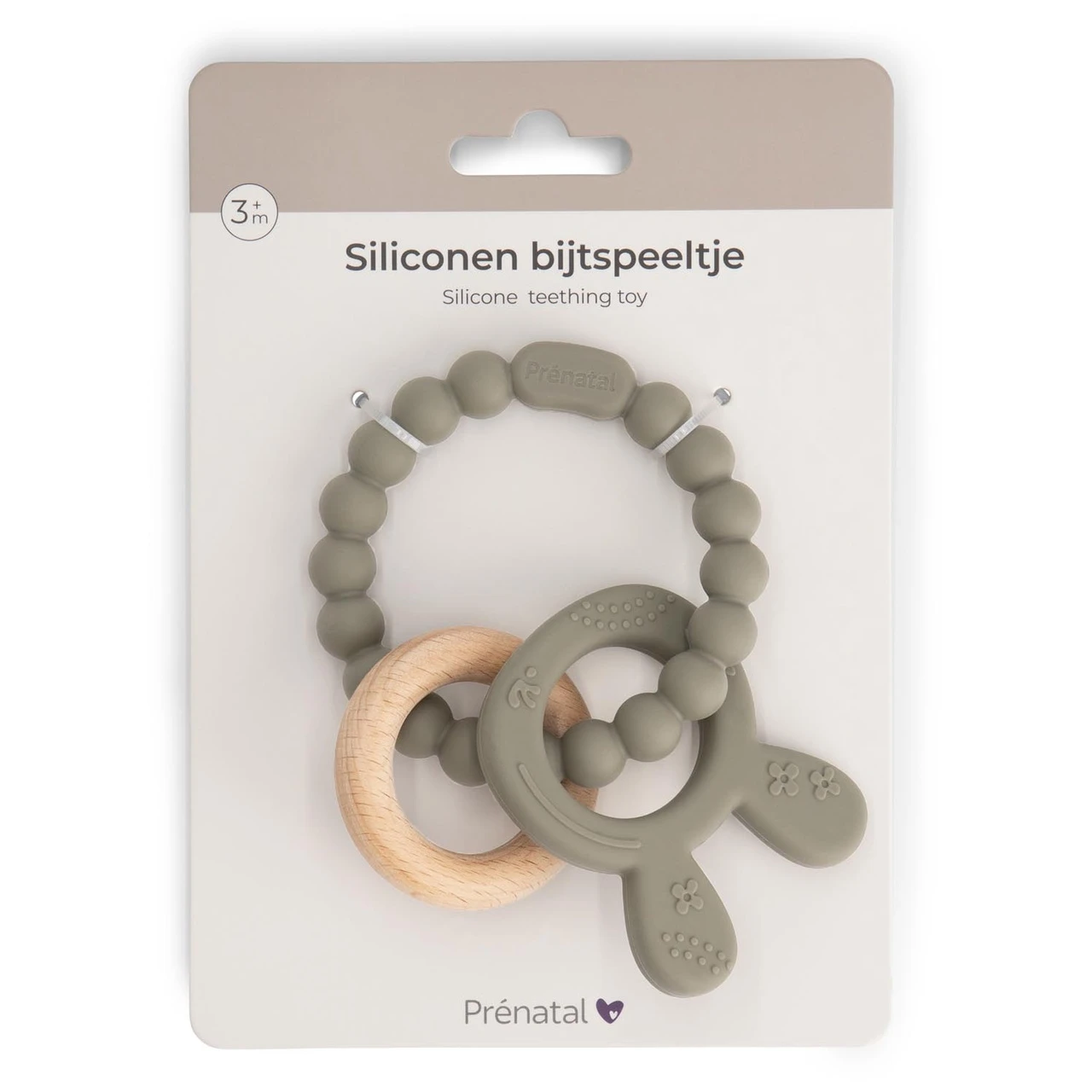 Prénatal Bijtspeeltje Konijn Groen 2 Prénatal Bijtspeeltje Konijn Groen - Afbeelding 2