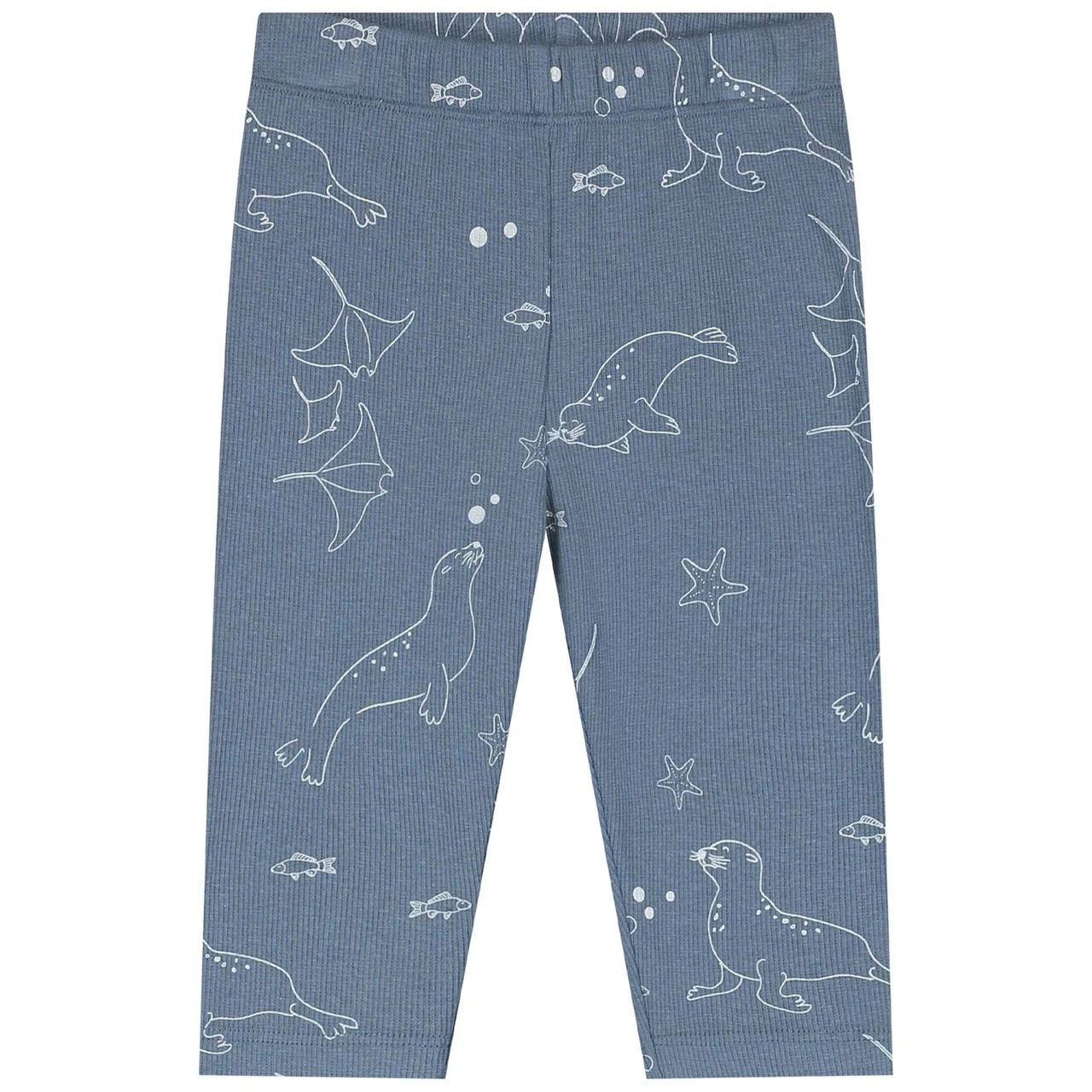 Prénatal Baby Pyjama Zeehond Rib Blauw 3 Prénatal Baby Pyjama Zeehond Rib Blauw - Afbeelding 3