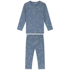 Prénatal Peuter Pyjama Zeehond Rib Blauw