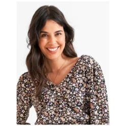 Prénatal Zwangerschapstop Lange Mouwen Bloemen Multi -Prenatal 1536340010 3 7A75007AFEDA5A547A187F5F51512F45