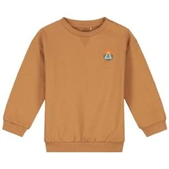 Prénatal Baby Sweater Lange Mouwen Logo Bruin