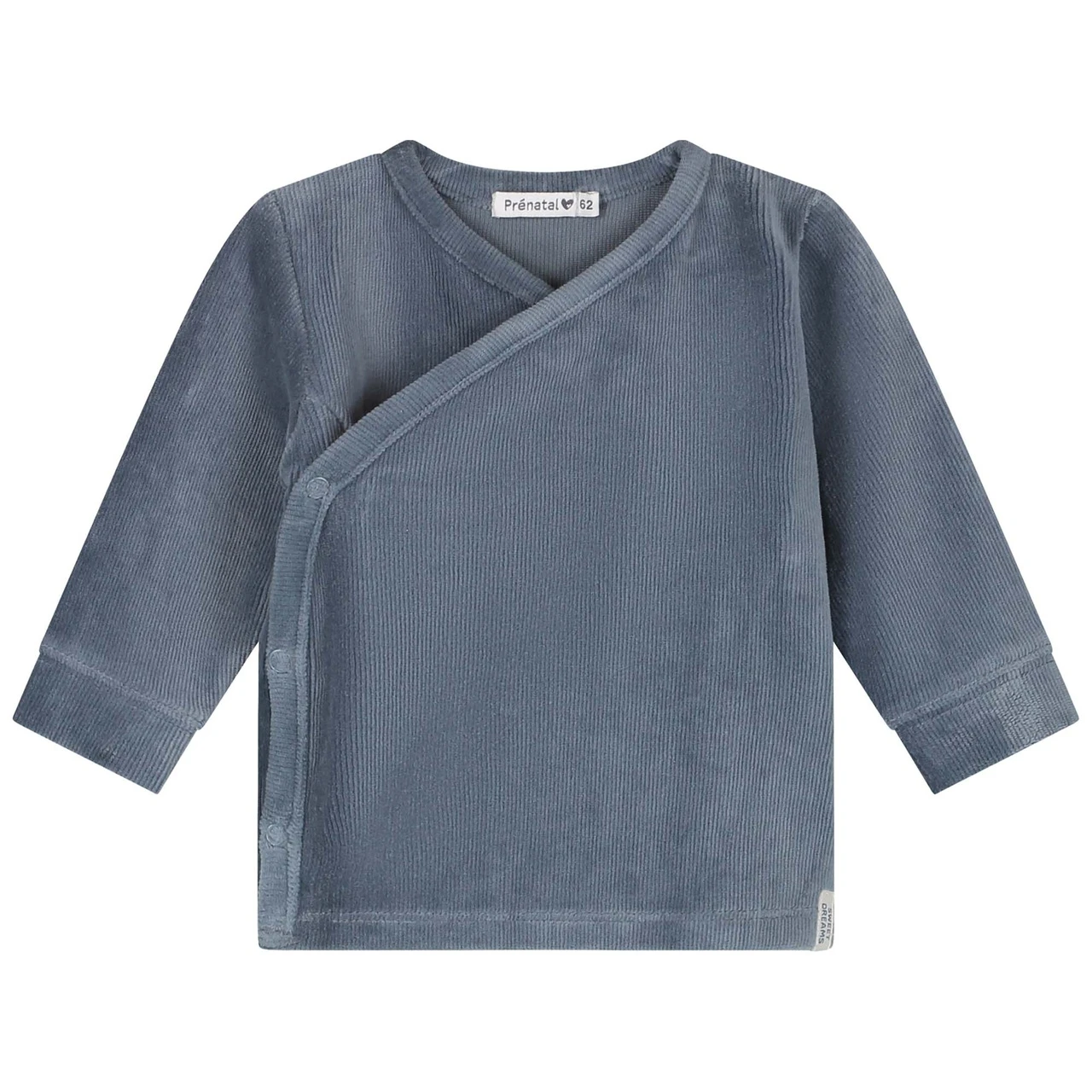Prénatal Baby Pyjama Rib Velour Blauw 2 Prénatal Baby Pyjama Rib Velour Blauw - Afbeelding 2