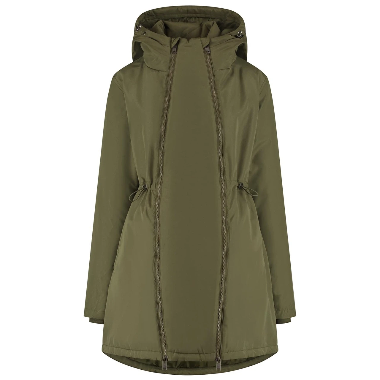 Prénatal 2 In 1 Zwangerschapsjas Lange Mouwen Effen Groen 4 Prénatal 2 In 1 Zwangerschapsjas Lange Mouwen Effen Groen - Afbeelding 4