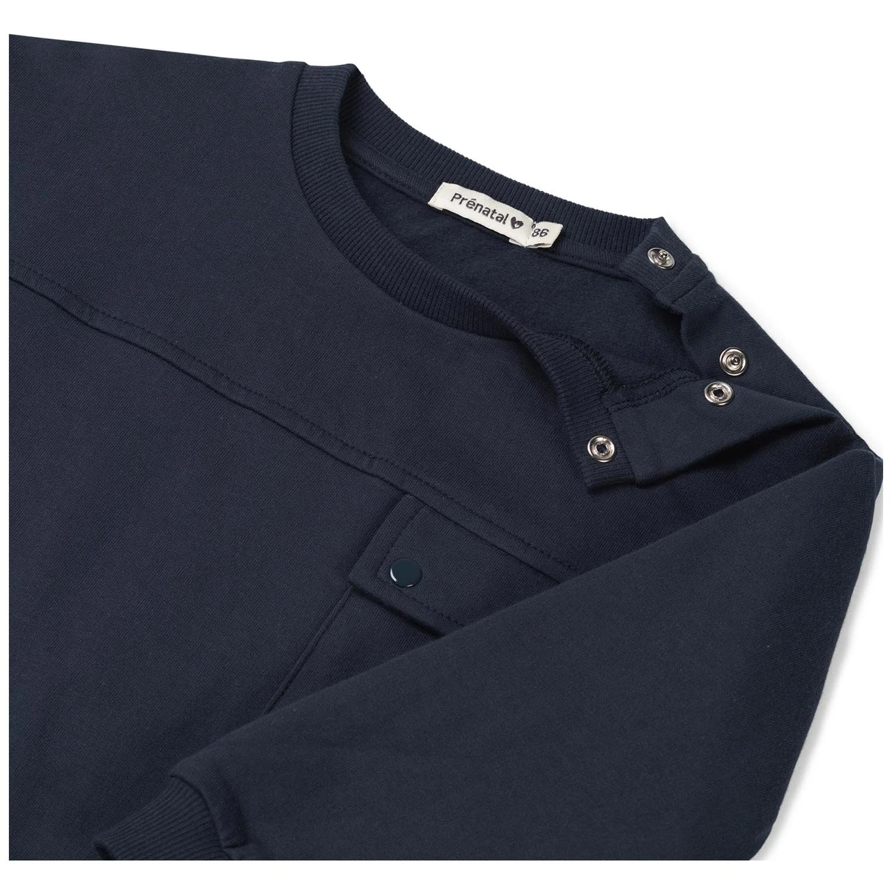 Prénatal Baby Sweater Lange Mouwen Effen Blauw 3 Prénatal Baby Sweater Lange Mouwen Effen Blauw - Afbeelding 3