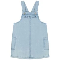 Prénatal Peuter Jurk Mouwloos Effen Denim