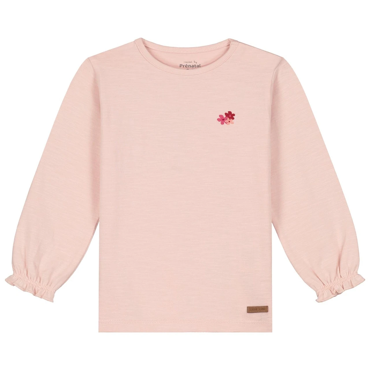 Prénatal Peuter Shirt Lange Mouwen Logo Roze 1 Prénatal Peuter Shirt Lange Mouwen Logo Roze