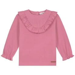Prénatal Peuter Shirt Lange Mouwen Effen Roze