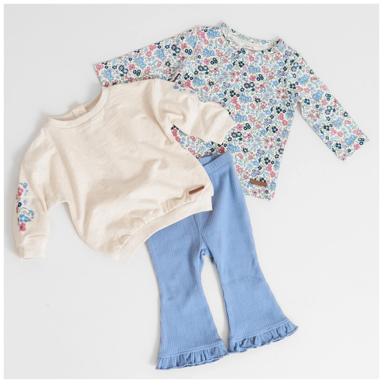 Prénatal Baby Shirt Lange Mouwen Bloemen Multi 4 Prénatal Baby Shirt Lange Mouwen Bloemen Multi - Afbeelding 4