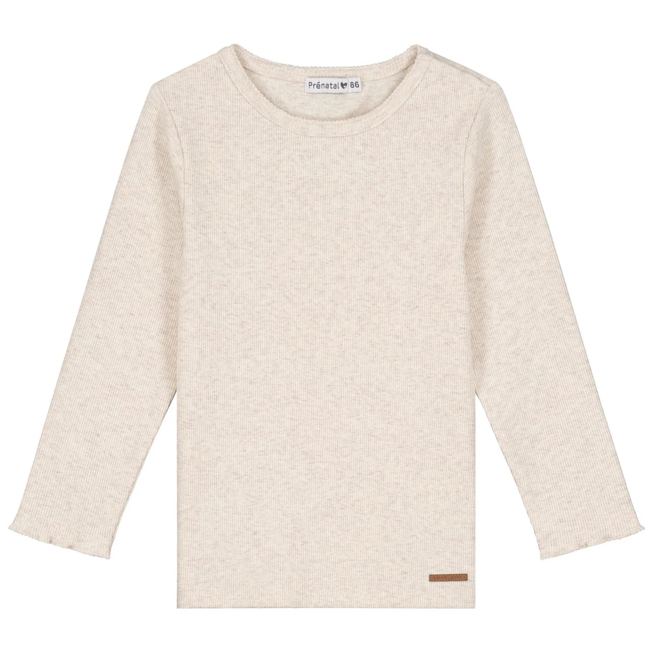 Prénatal Peuter Shirt Lange Mouwen Effen Beige 1 Prénatal Peuter Shirt Lange Mouwen Effen Beige