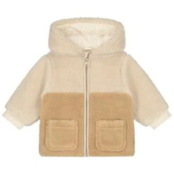 Prénatal Kinder Winterjas Lange Mouwen Meerkleurig Beige