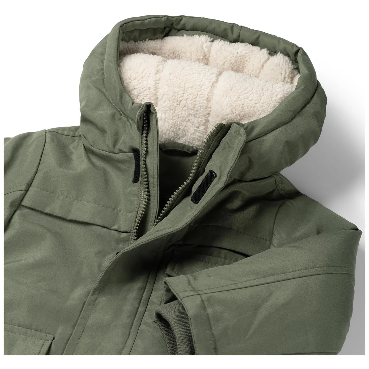 Prénatal Peuter Winterjas Driekwart Mouwengroen 3 Prénatal Peuter Winterjas Driekwart Mouwengroen - Afbeelding 3