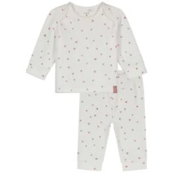 Prénatal Baby Pyjama Velvet Hart Wit