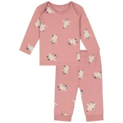 Prénatal Baby Pyjama Pinquin Roze