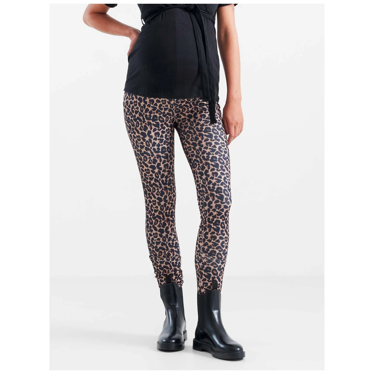 Prénatal Zwangerschapslegging Lang Dierenprint Bruin 1 Prénatal Zwangerschapslegging Lang Dierenprint Bruin