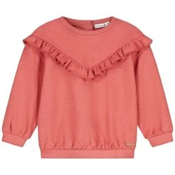 Prénatal Peuter Sweater Lange Mouwen Effen Oranje