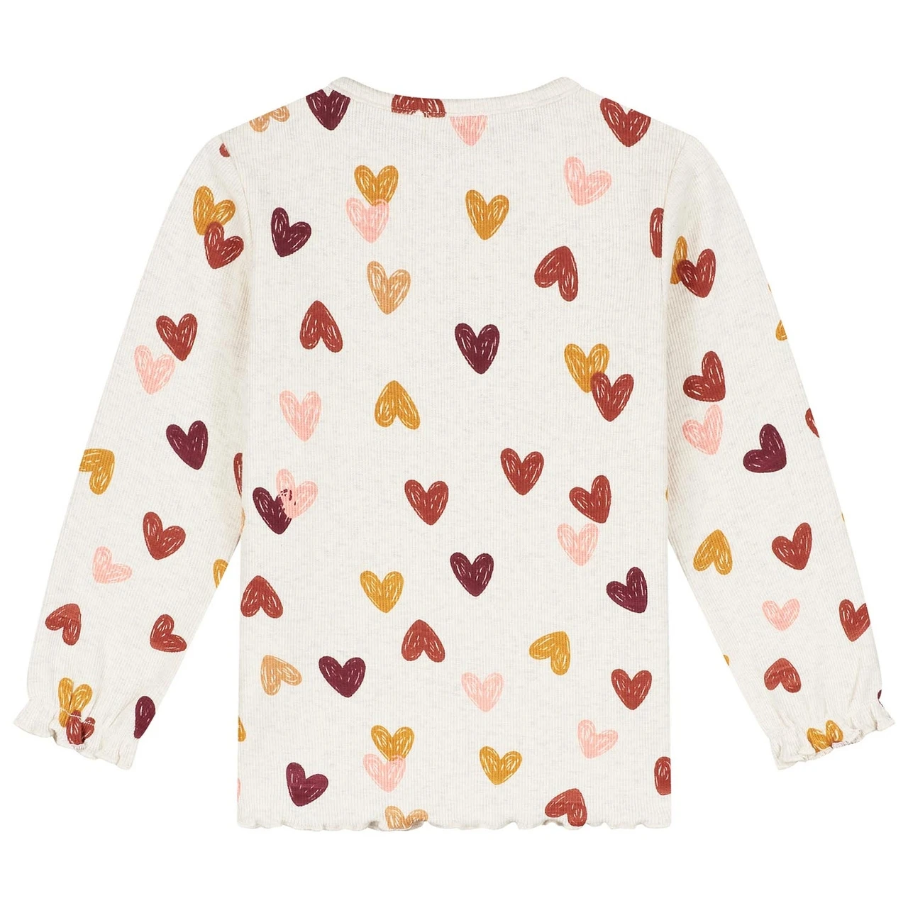 Prénatal Baby Shirt Lange Mouwen Hartjes Multi 2 Prénatal Baby Shirt Lange Mouwen Hartjes Multi - Afbeelding 2