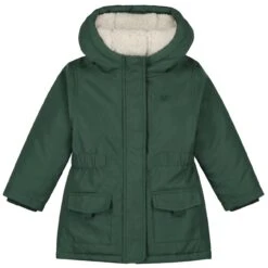 Prénatal Peuter Winterjas Lange Mouwen Effen Groen