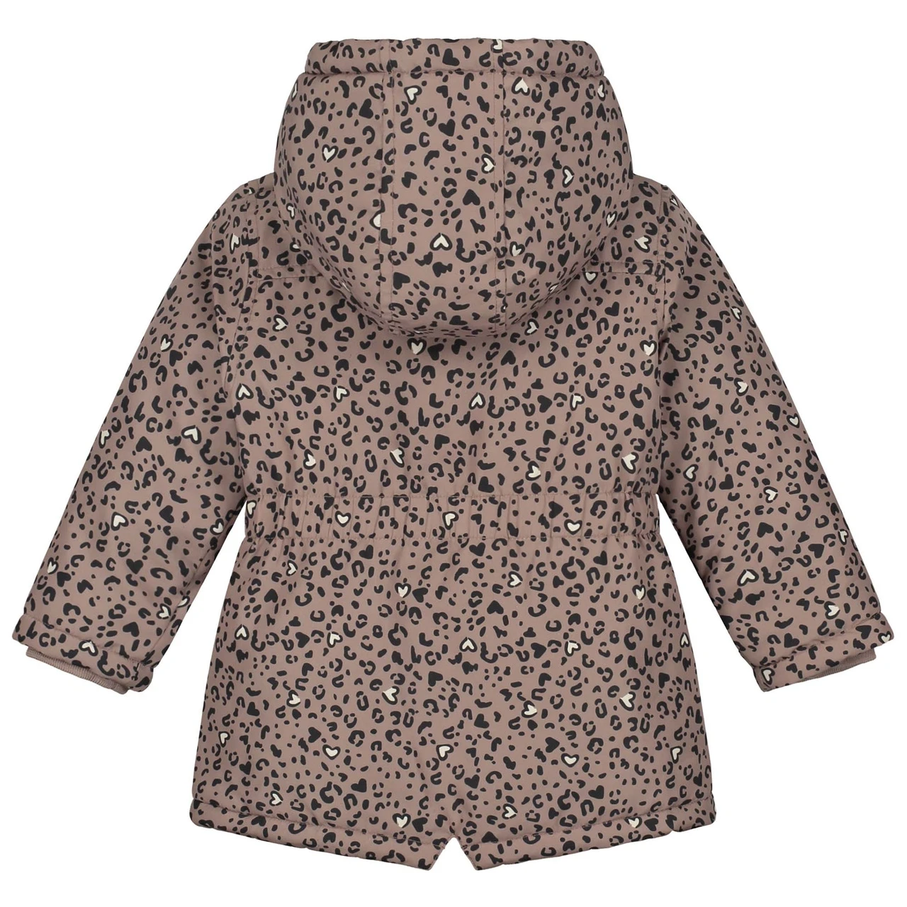 Prénatal Peuter Winterjas Lange Mouwen Panterprint Taupe 2 Prénatal Peuter Winterjas Lange Mouwen Panterprint Taupe - Afbeelding 2