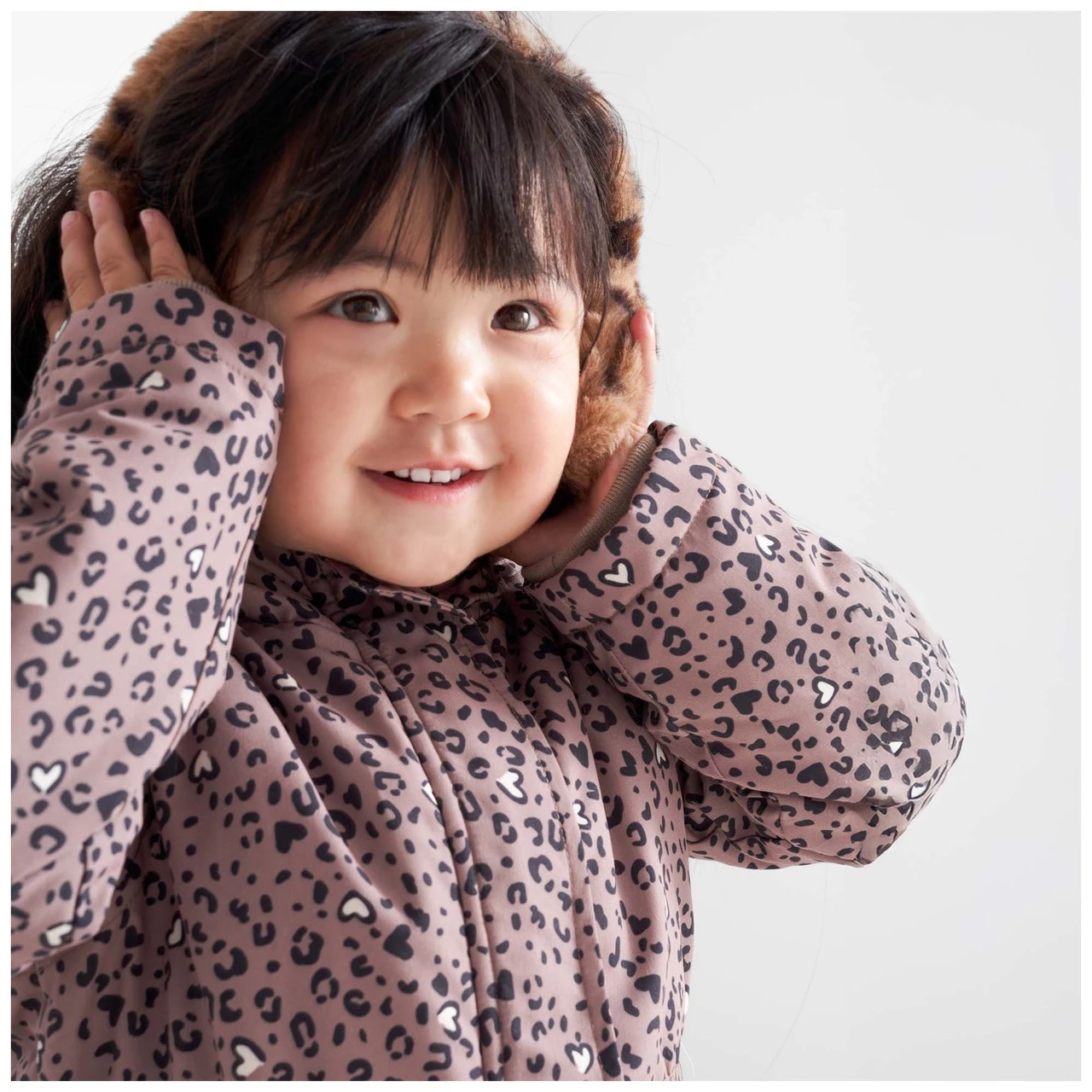 Prénatal Peuter Winterjas Lange Mouwen Panterprint Taupe 5 Prénatal Peuter Winterjas Lange Mouwen Panterprint Taupe - Afbeelding 5