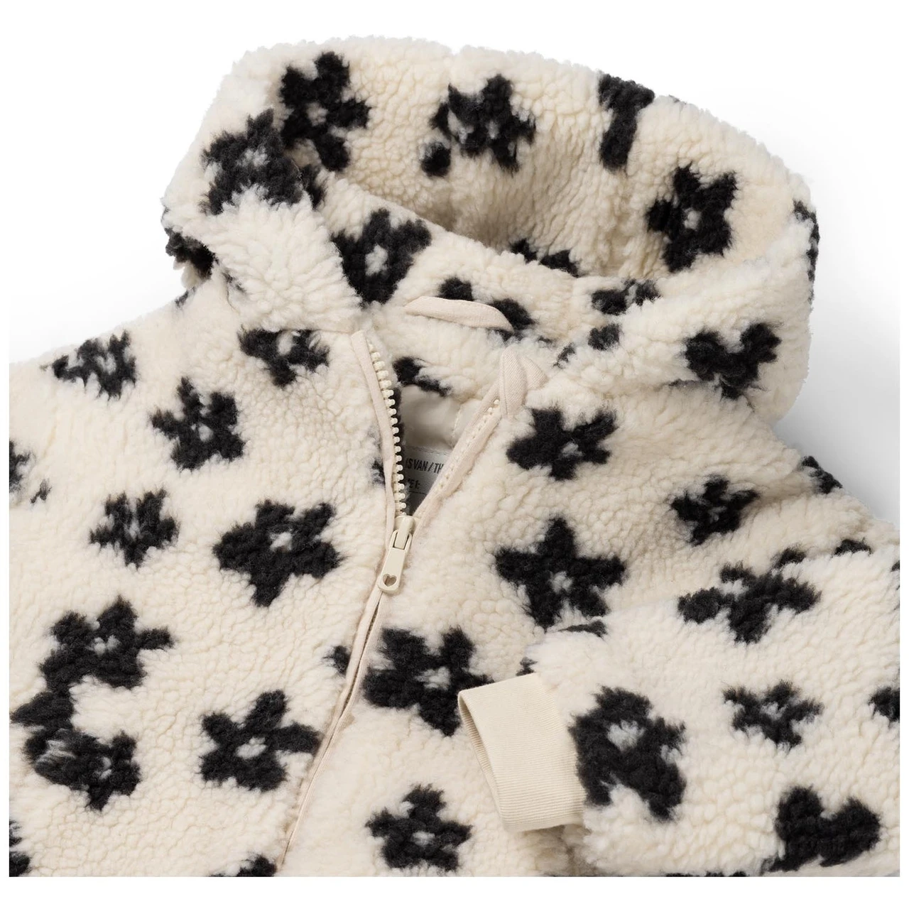 Prénatal Peuter Winterjas Lange Mouwen Bloemen Wit 3 Prénatal Peuter Winterjas Lange Mouwen Bloemen Wit - Afbeelding 3