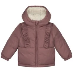 Prénatal Peuter Winterjas Lange Mouwen Effen Roze