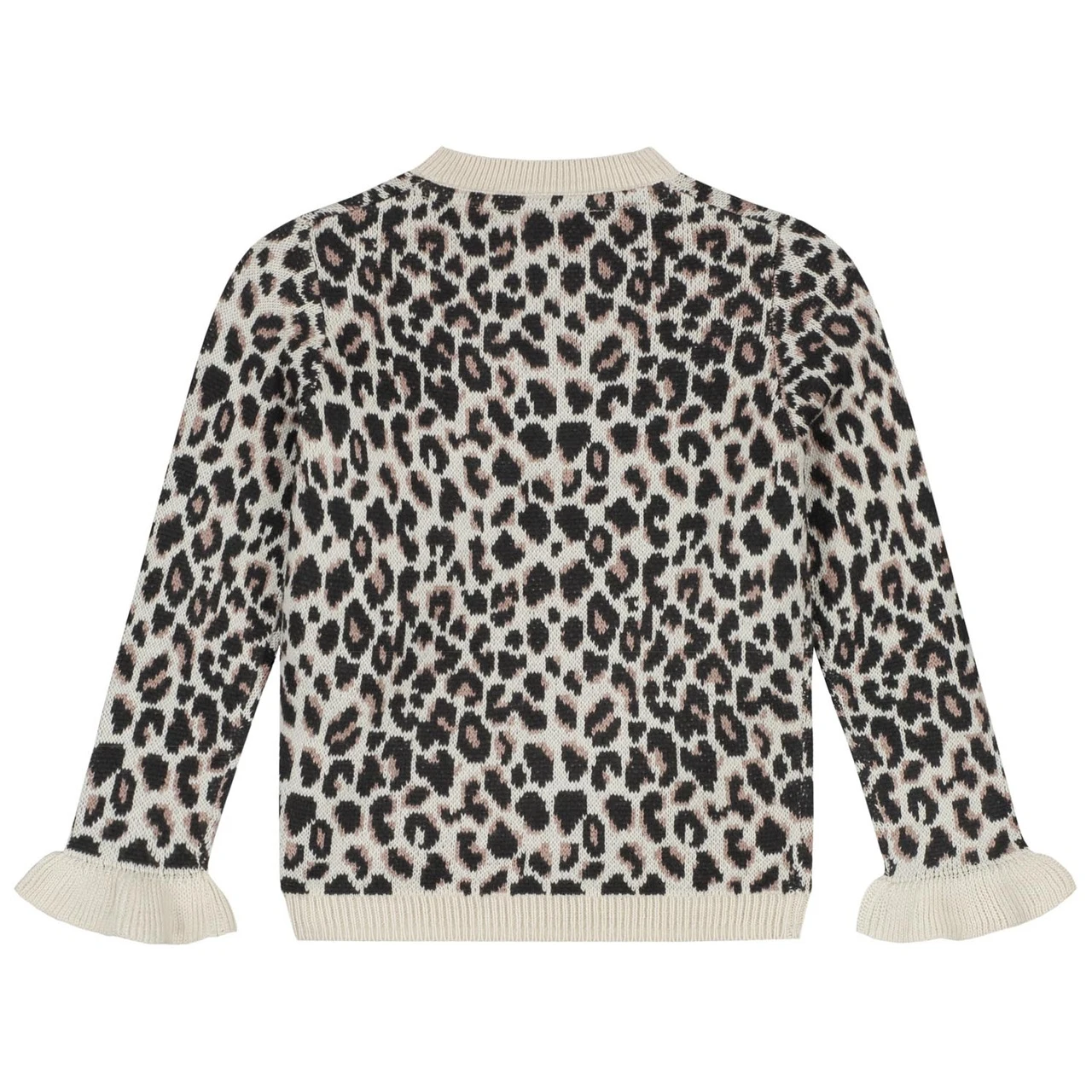 Prénatal Peuter Vest Lange Mouwen Panterprint Beige 2 Prénatal Peuter Vest Lange Mouwen Panterprint Beige - Afbeelding 2