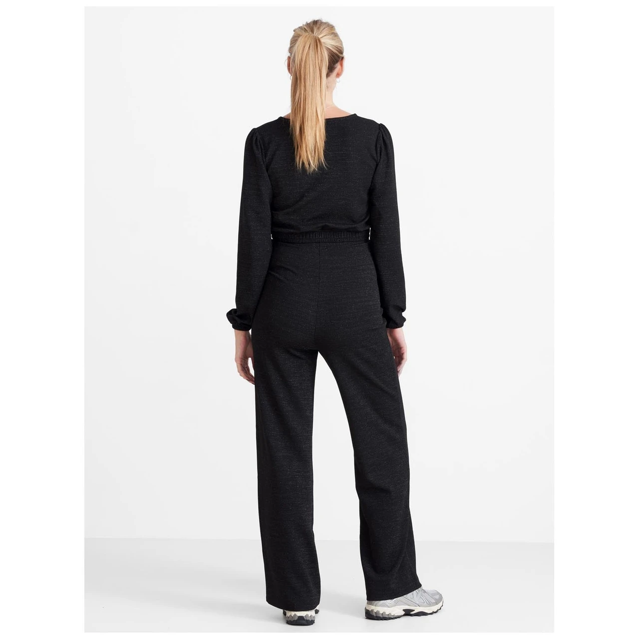 Prénatal Zwangerschapstop Lange Mouwen Effen Zwart 2 Prénatal Zwangerschapstop Lange Mouwen Effen Zwart - Afbeelding 2